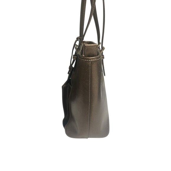 Michael Kors Jet Set Tote Medium Brown Leather Shoulder Bag - Picture 4 of 15